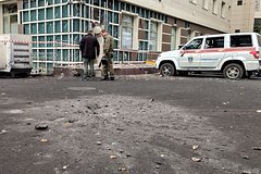 Мэр Горловки получил контузию при обстреле гостиницы в Донецке
