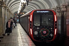Пассажирка московского метро упала под поезд и выжила
