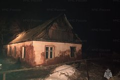 Три человека погибли при пожаре в Оренбургской области