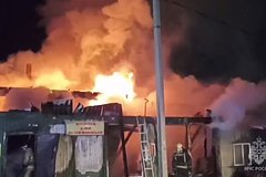 В Кемерово сгорел нелегальный дом престарелых