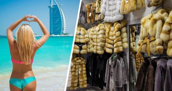 Российский турист решил купить шубу в Дубае, но узнав откуда они, резко отказался